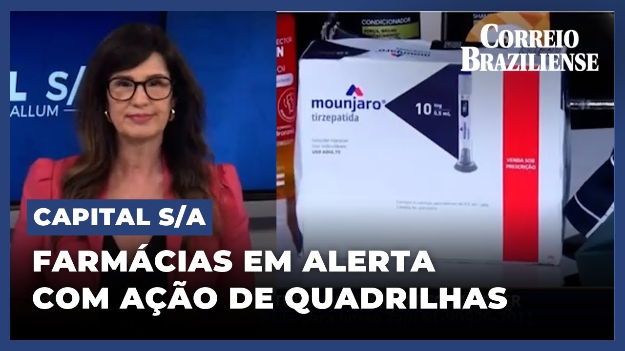 FARMÁCIAS E DROGARIAS ESTÃO EM ALERTA COM A AÇÃO DE QUADRILHAS QUE REVENDEM CANETAS EMAGRECEDORAS