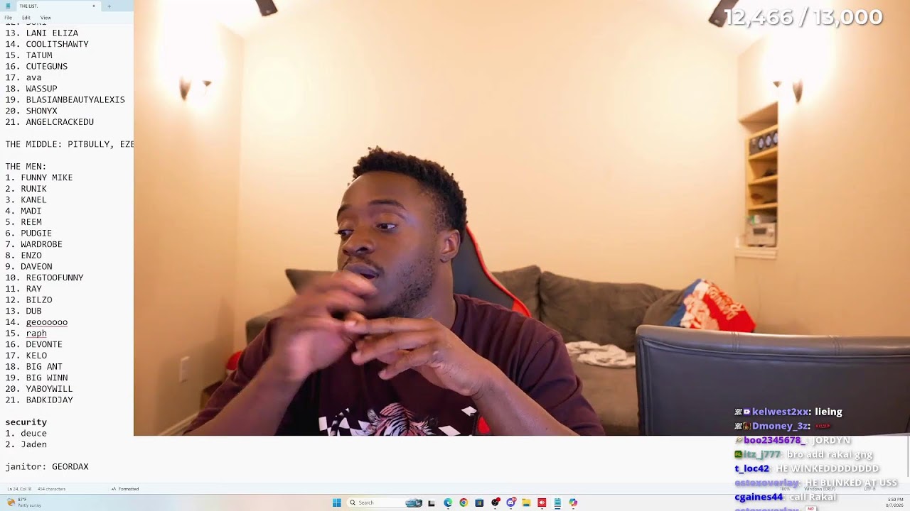 PLANNING STREAMER SLEEPOVER WITH TWITCH CHAT