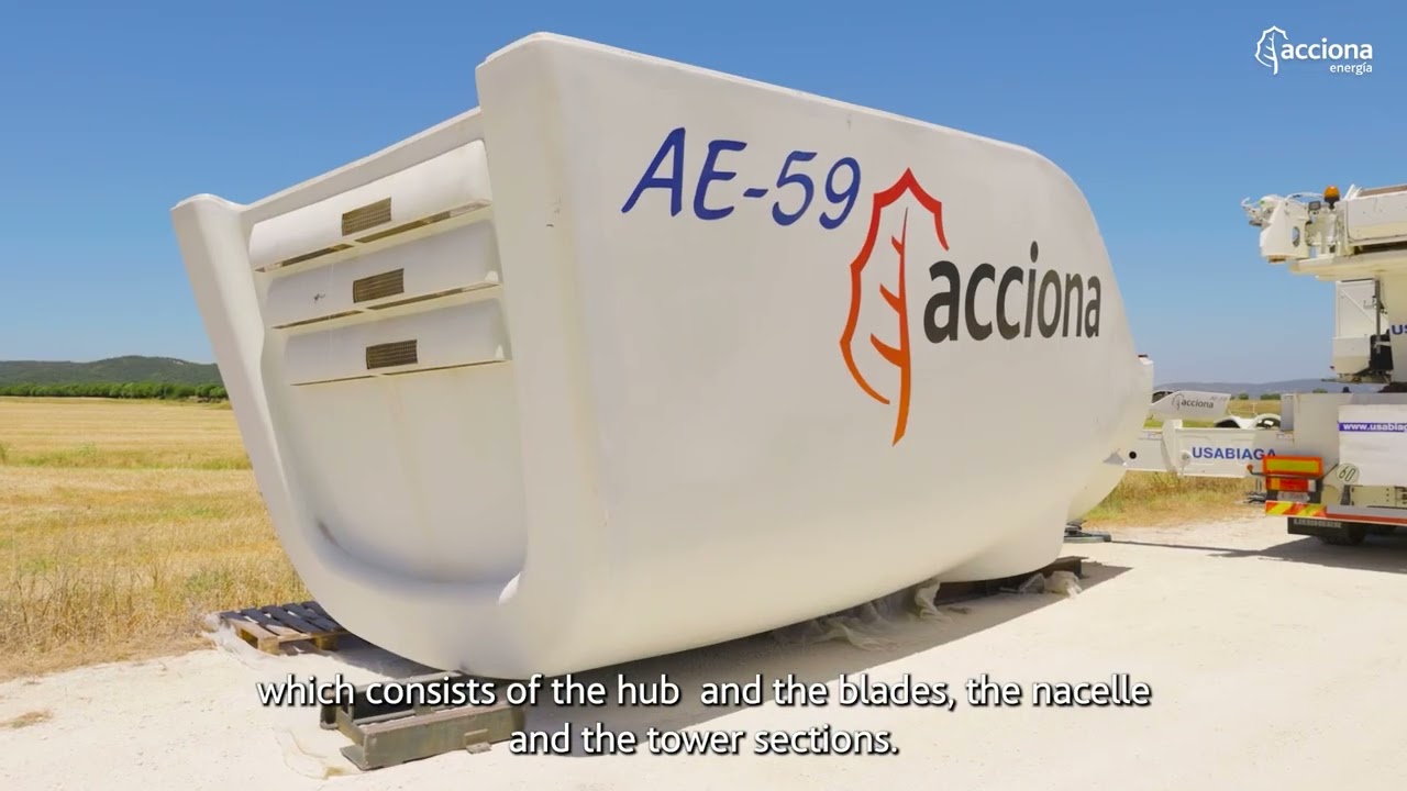 ♻️ Second Life: Recycling a Wind Turbine | Circular Economy | ACCIONA Energía
