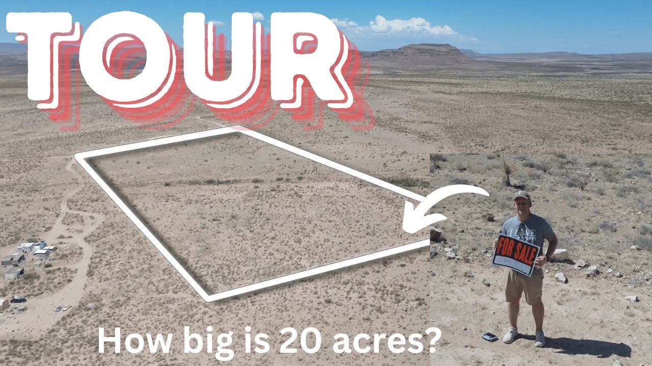 How Big is 20 Acres? and Scottsdale Run Property tour