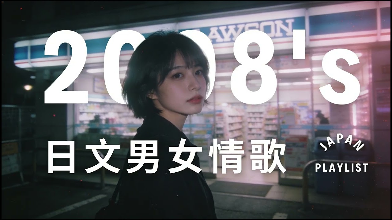 2026 日文男女對唱情歌 1小時 | 新年情歌特輯 💕 2008 懷舊風格・情侶深夜相處音樂・不良一族 愛情故事 R&B Japan