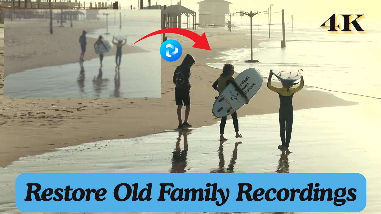 How to Restore Old Family Videos with AI | Turn Fuzzy Memories Into HD
