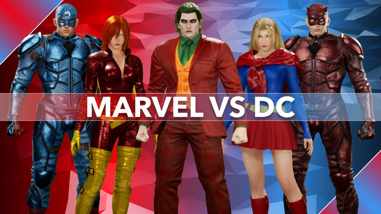 TEKKEN 8 MARVEL VS DC SHOWCASE (Over 60+ Customs) BIGGEST YET !