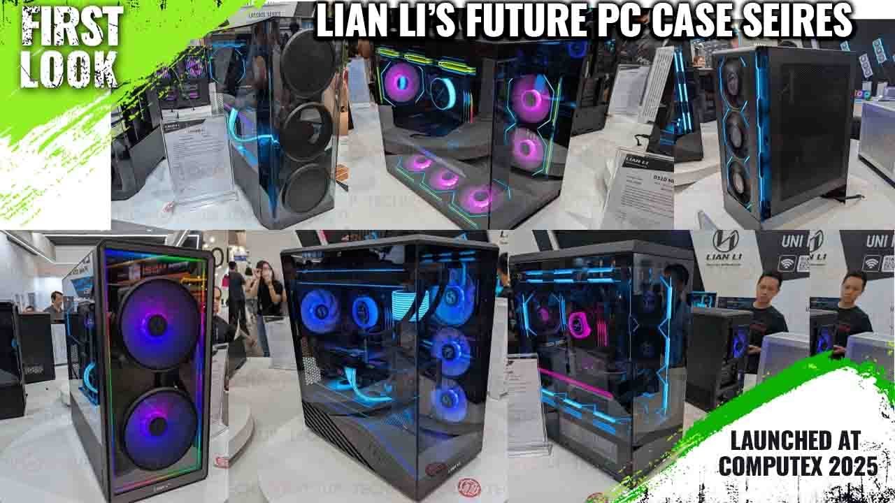 Lian Li Lancool 217 INF, Lancool 4, Vector 100, Vector 200, O11D Mini V2, And DAN Case B4 Launched