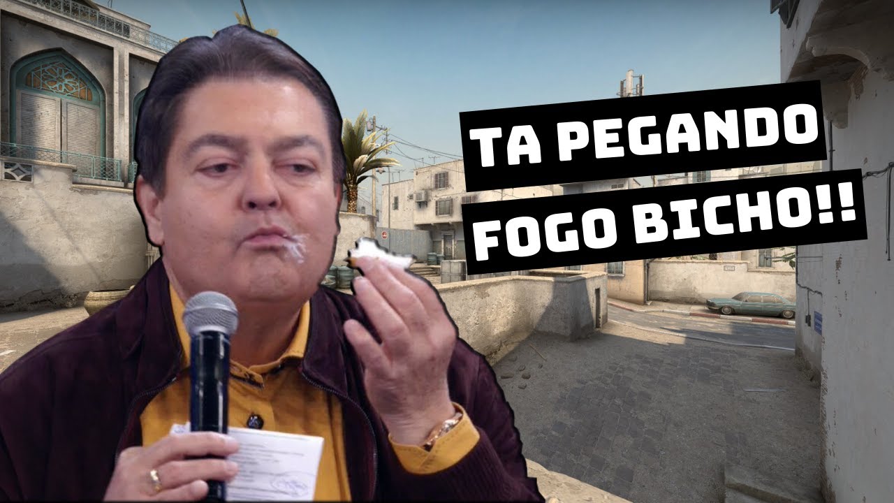 FAUSTÃO JOGANDO CS:GO