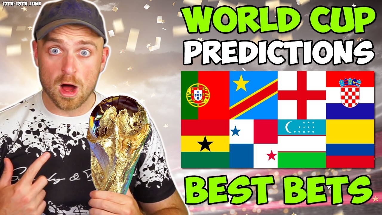 Portugal vs DR Congo, England vs Croatia & More! | World Cup Predictions & Best Bets!