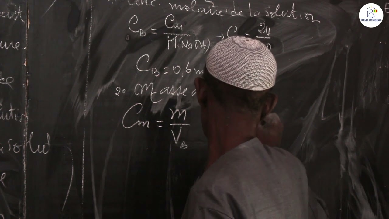Exercices - Troisième - PC:  Chimie  / Solutions acides et Solutions basiques  / M. Ndiaye