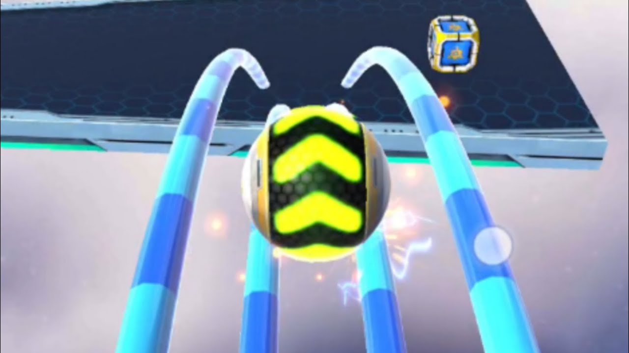 Space Rolling balls Race long side game