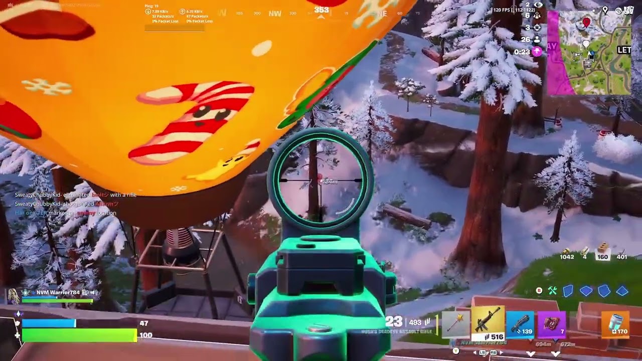 Battle Royale Ranked Gameplay on Console - 120 FPS