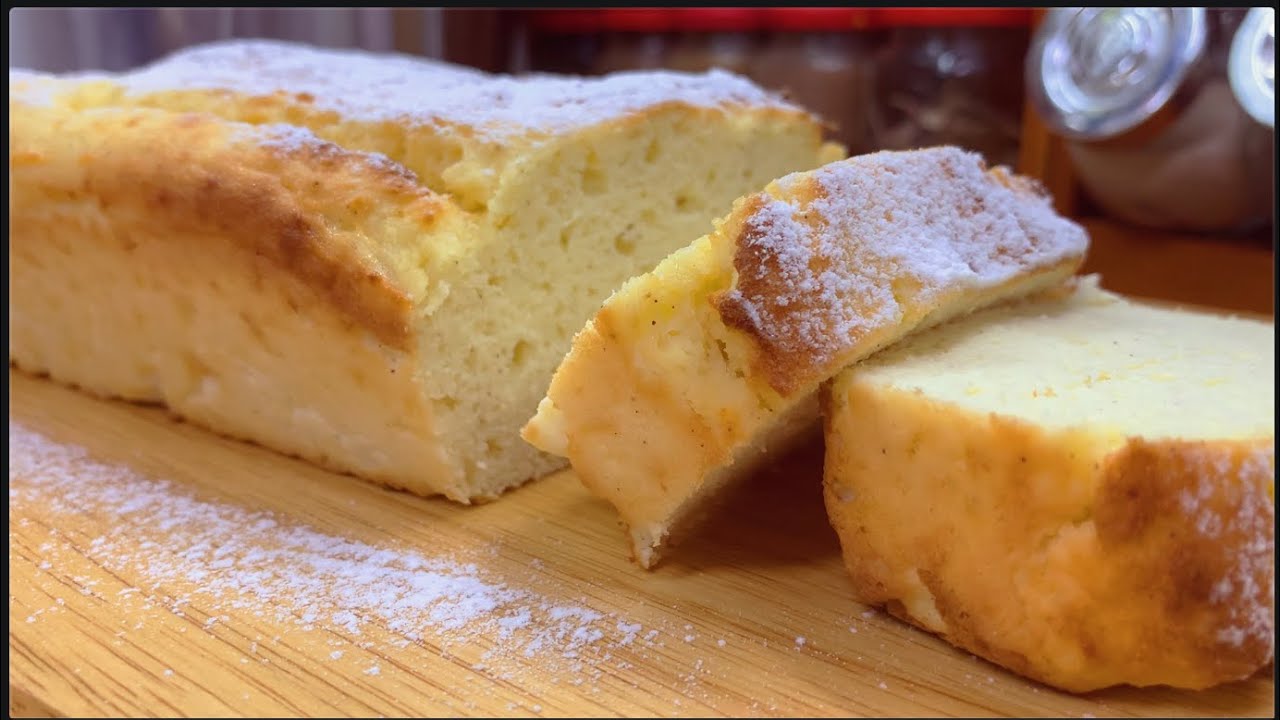 low calorie LEMON POUND CAKE using coconut flour