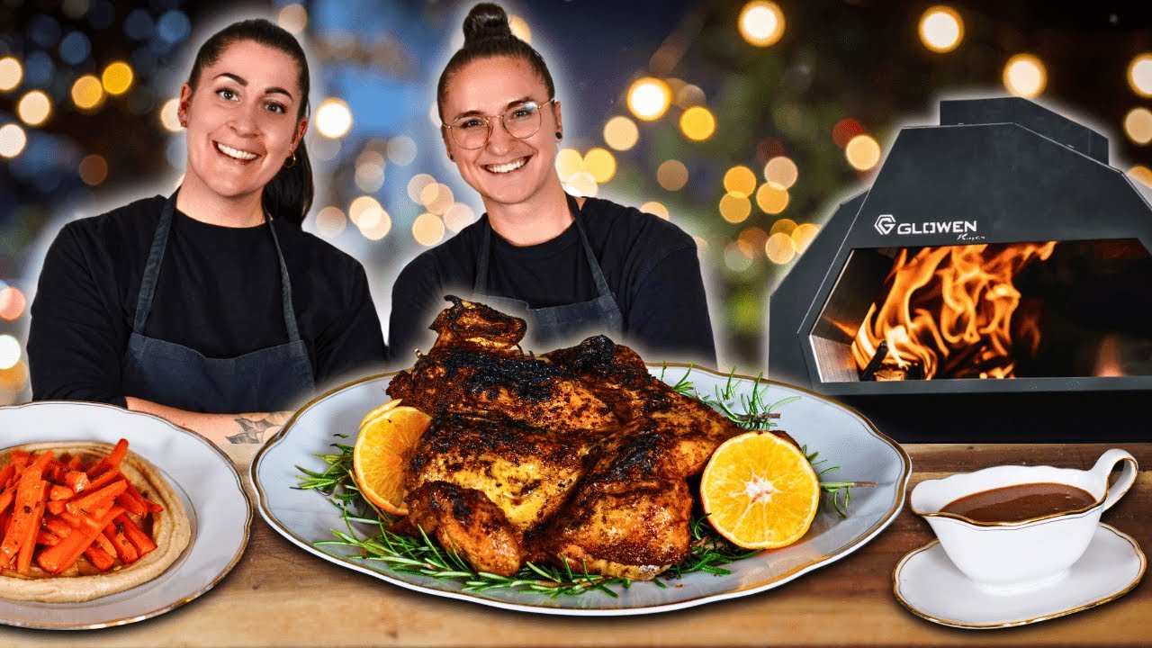 🎄Das saftigste CHRISTMAS CHICKEN aller Zeiten – direkt aus dem Glowen Raptor! 🔥
