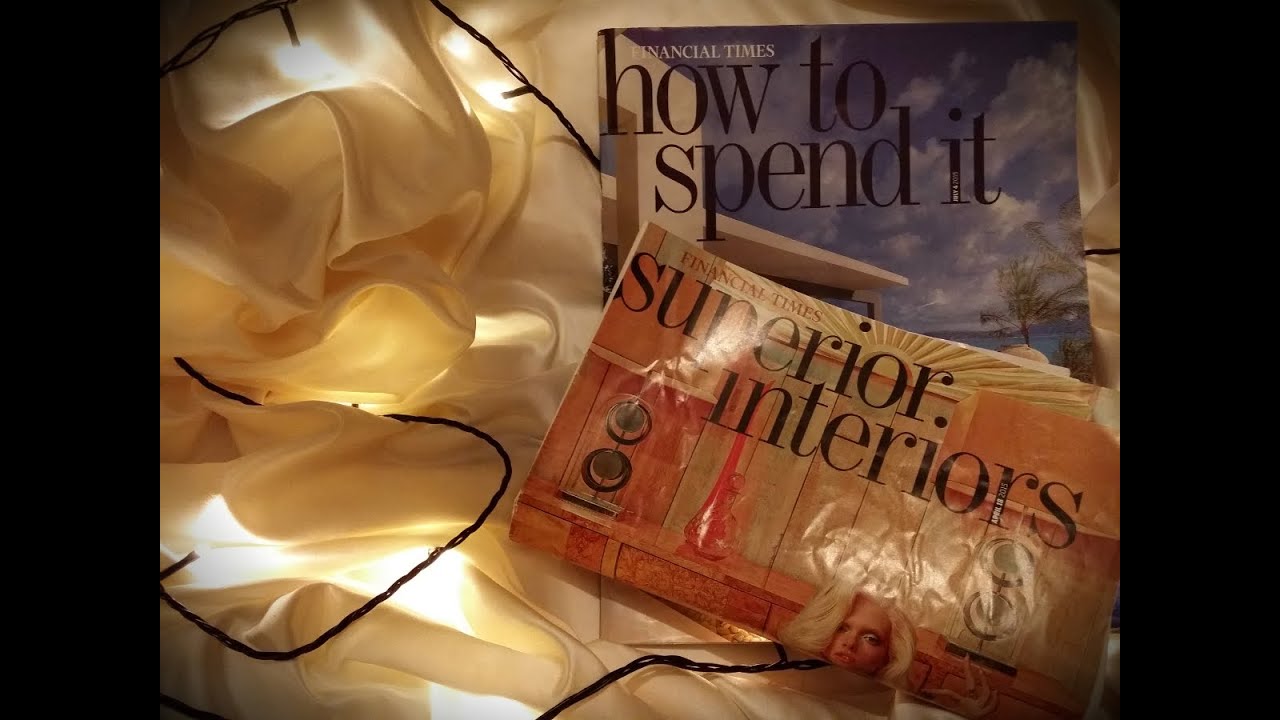 Reading FT magazine + whispering ASMR 😉👄💭📖👌✨