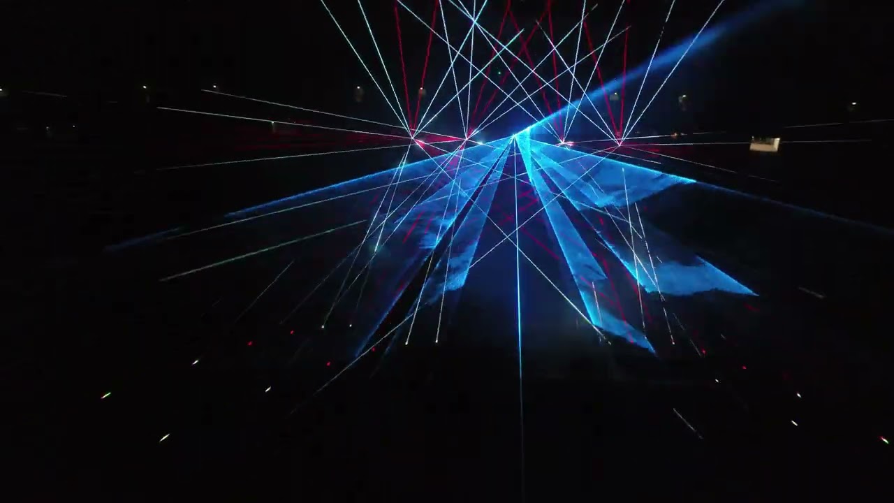Phil Collins - In the Air Tonight, Lasershow at the Olympic Stadium Berlin