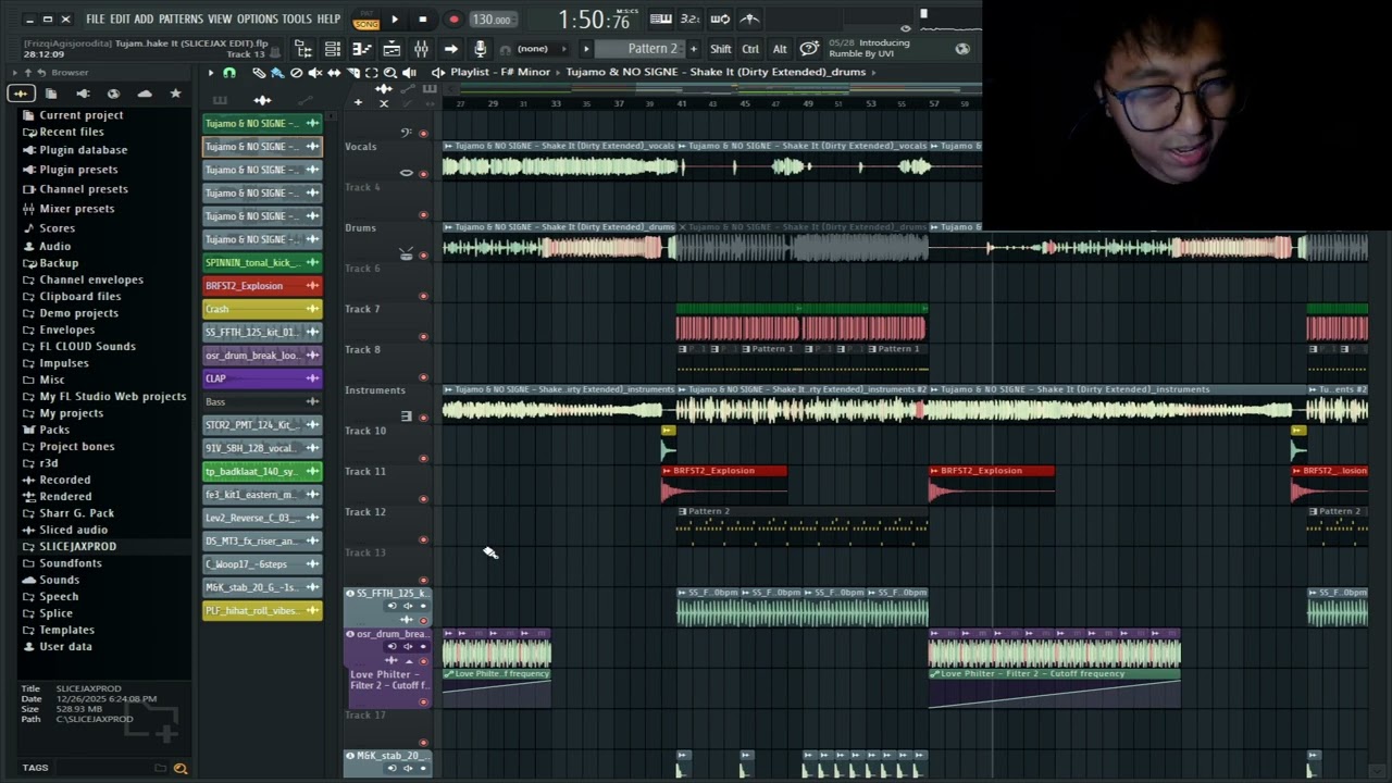 FLP FL STUDIO 25 BASSLINE BOUNCE | Shake It (SLICEJAX EDIT)