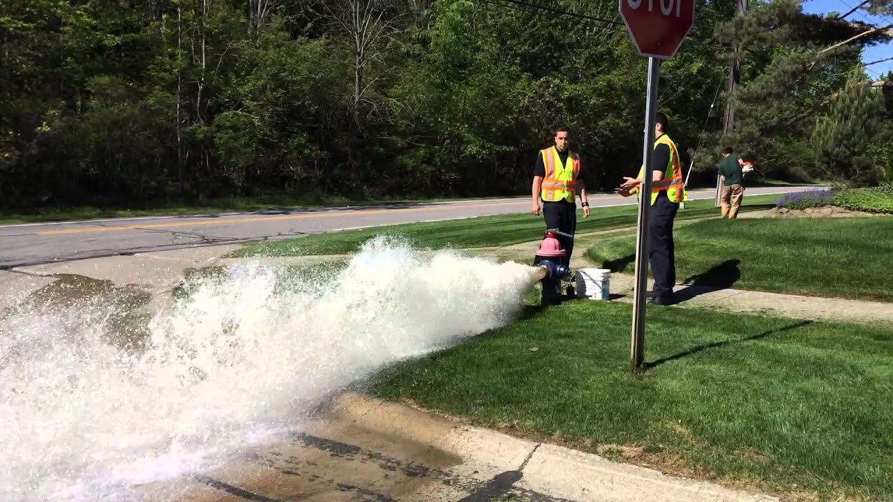 Hydrant Flushing Information