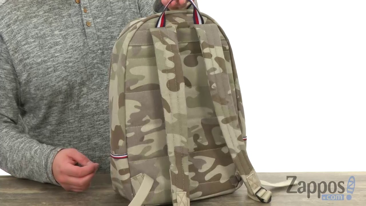 Tommy Hilfiger Alexander Camo Canvas Backpack SKU: 9075759