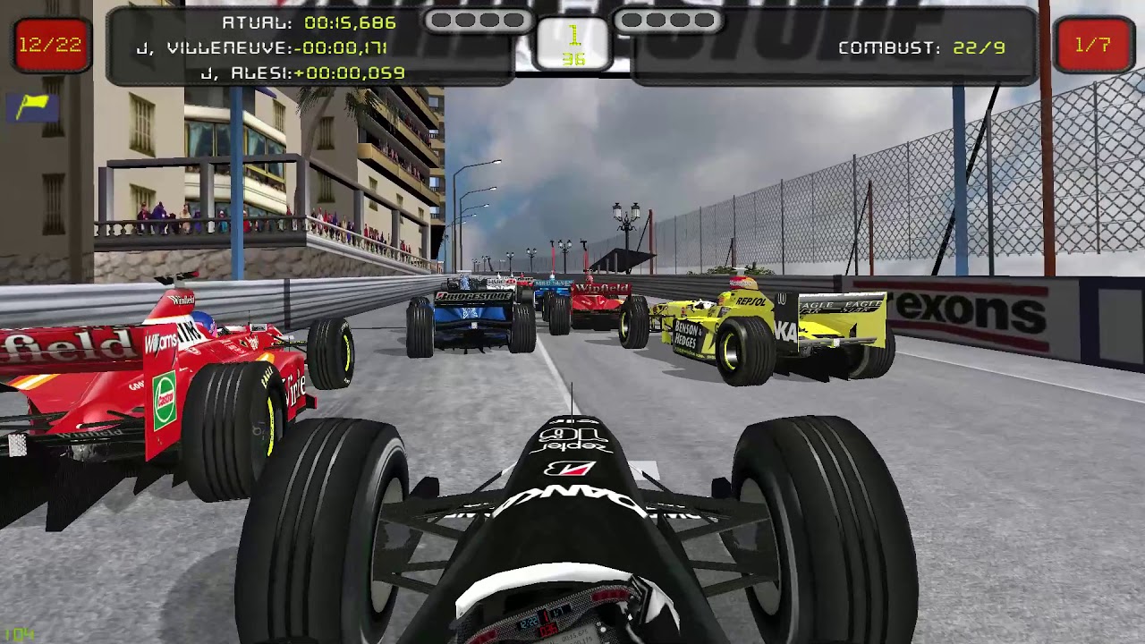(HD) Análise F1 CTDP 1998 - F1 Challenge