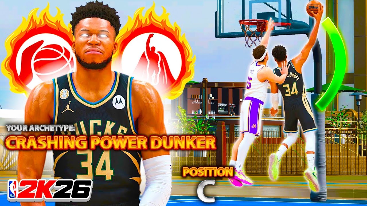MY 6’11 DEMIGOD GIANNIS ANTETOKOUNMPO BUILD is DOMINATING NBA 2K26! BEST BUILD in 2K26!