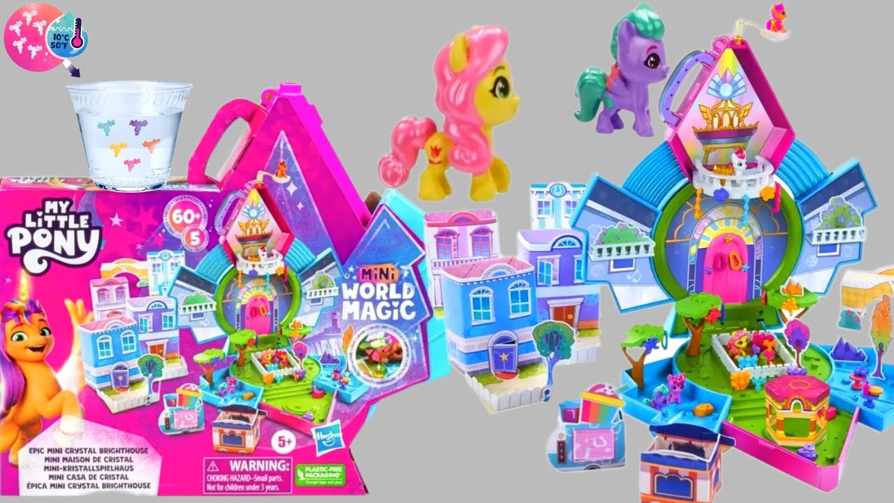 MINI WORLD MAGIC | UNBOXING MY LITTLE PONY | ASMR
