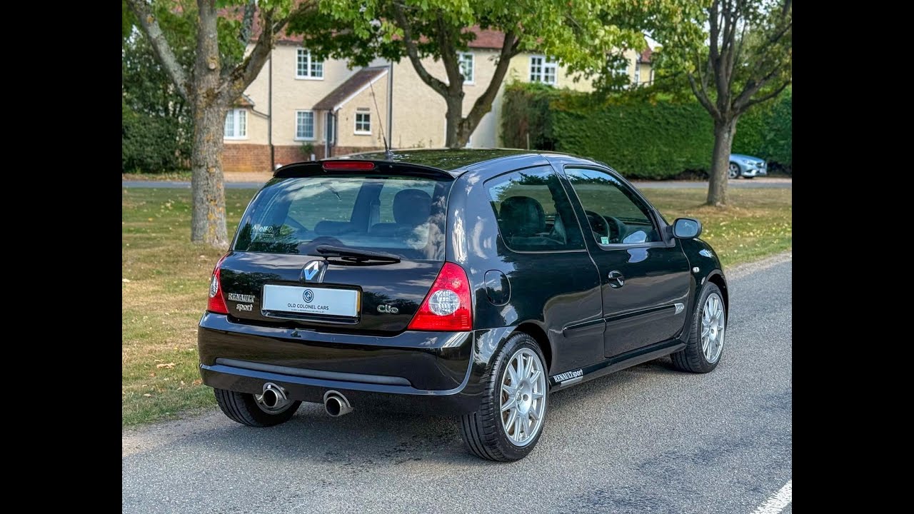Renault Clio 182 Sport - Introduction Video - See https://oldcolonelcars.co.uk/