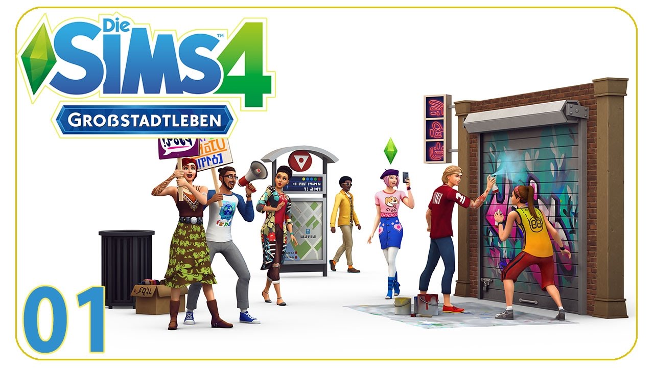 Passende Kleider für die Großstadt #01 Die Sims 4 Großstadtleben - Spezialreihe 1/?