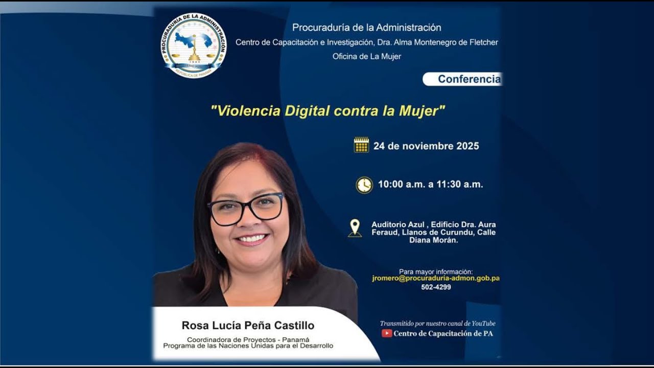 Conferencia: “Violencia Digital contra la Mujer”.
