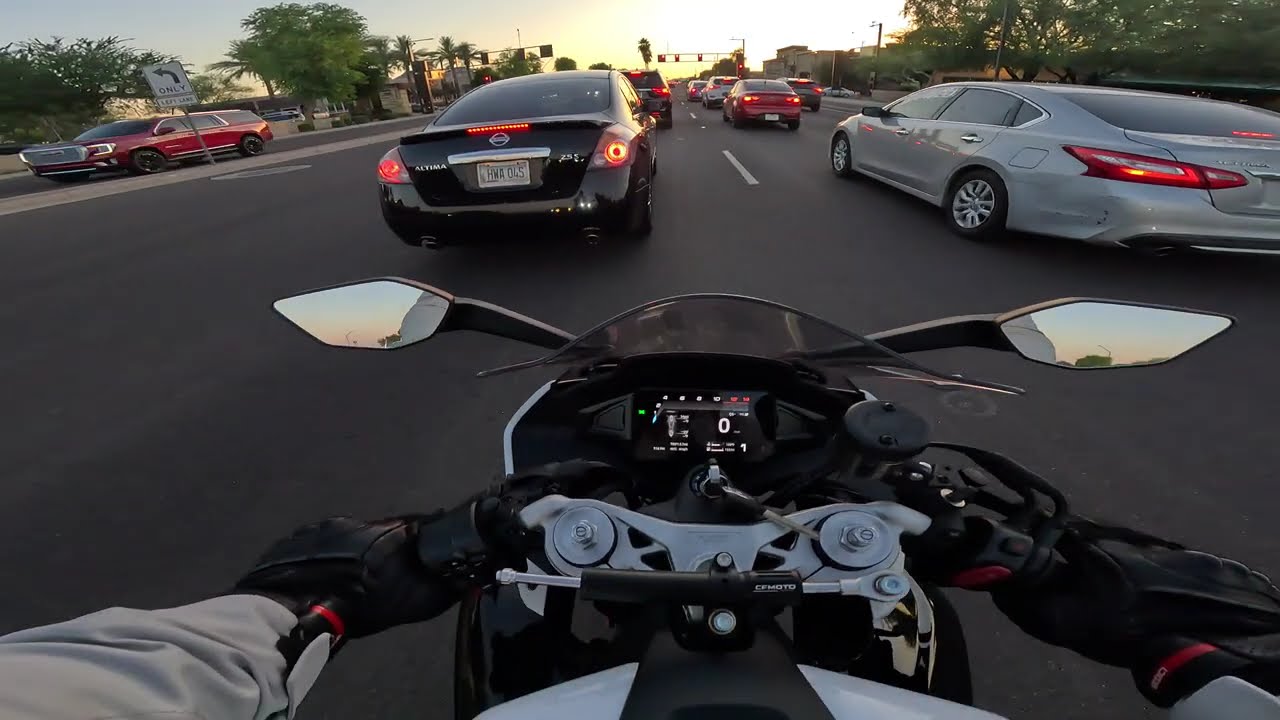 675ss | First ride | cfmoto