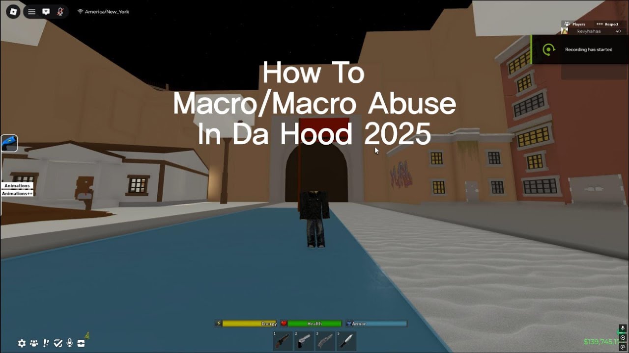*BEST* Da Hood MACRO Settings! 2025-2026 (Logitech)