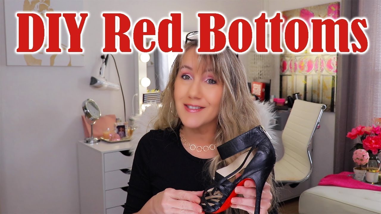 DIY Red Bottom Heels | Amazon Designer Dupes