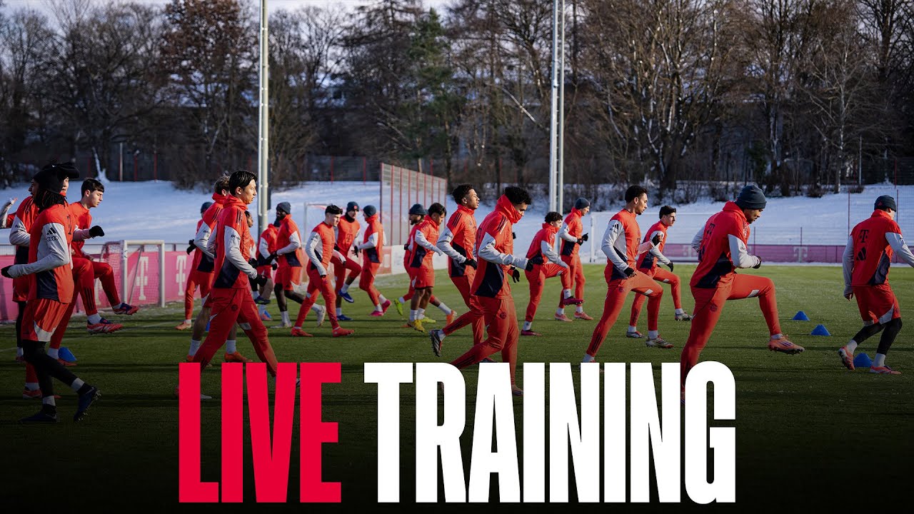 Das erste öffentliche Training des FC Bayern in 2026