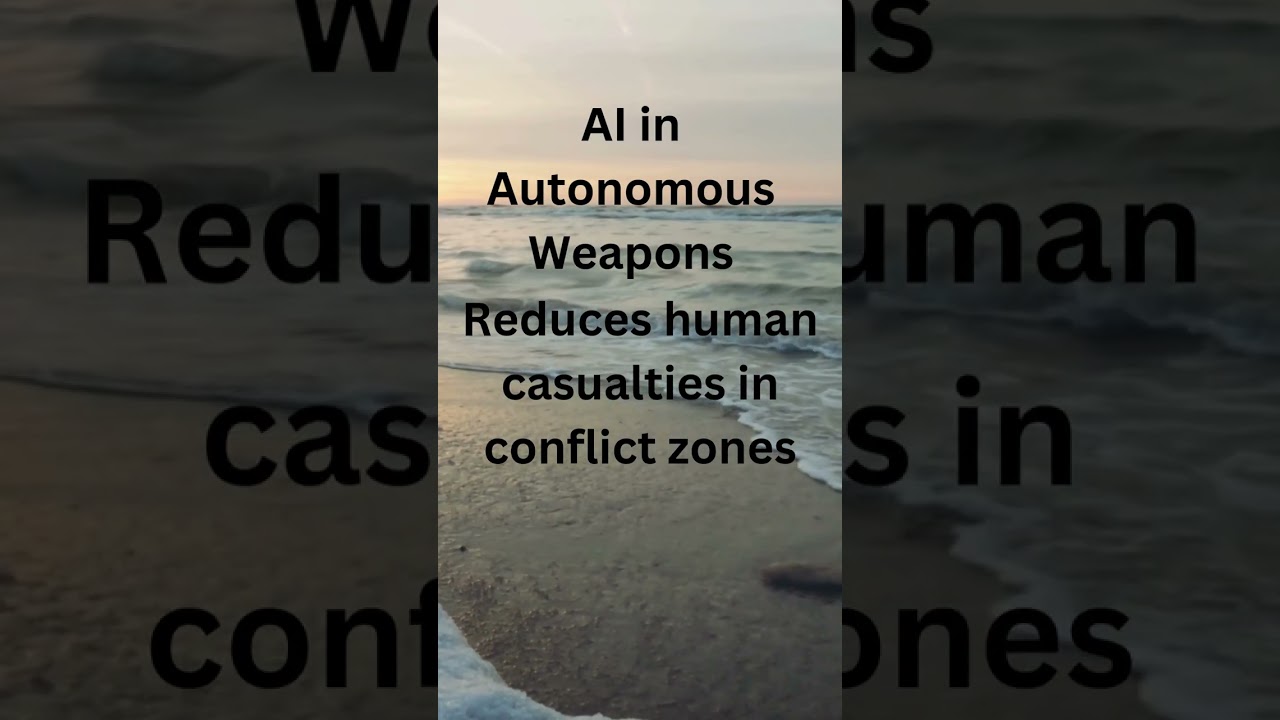 AI in Autonomus Weapons