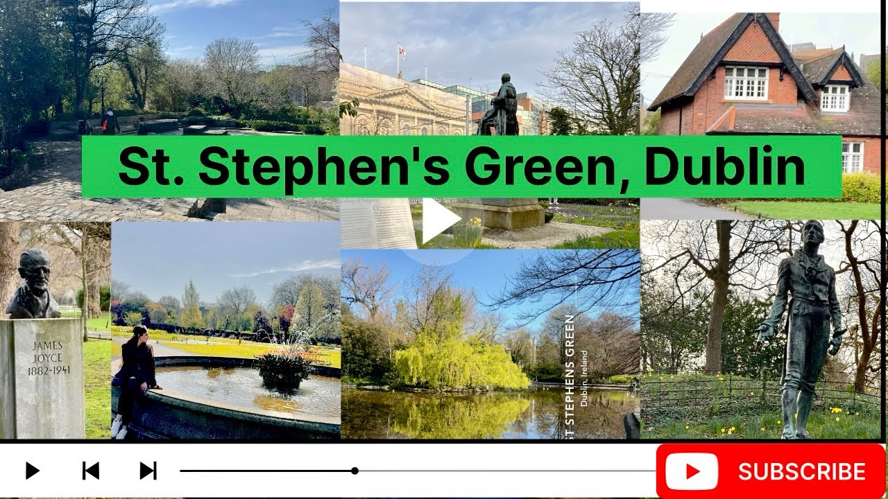 St. Stephen's Green, Dublin: A Peaceful 20-Minute Escape, Virtual Walk