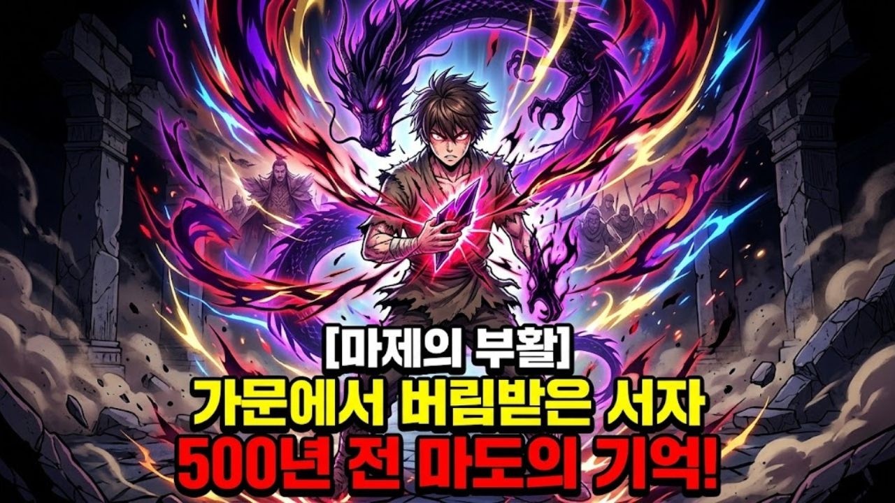 가문에서 쫓겨난 사생아가 흑룡인의 파편으로 오백 년 전 마제의 기억을 깨웠다.