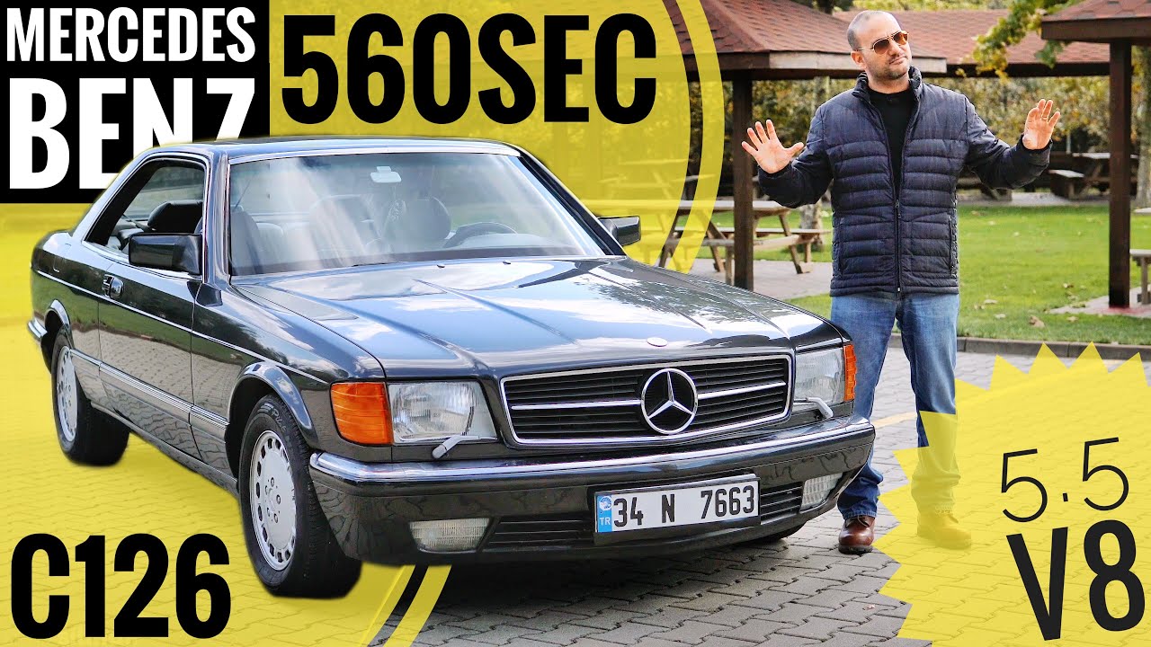 KLASİK | Mercedes 560SEC (C126/W126); V8 silindirli estetik yıldız