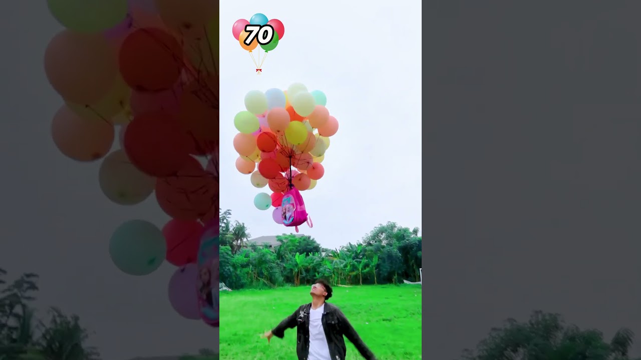 Berapa Balon Untuk Terbangin Tas Barbie?