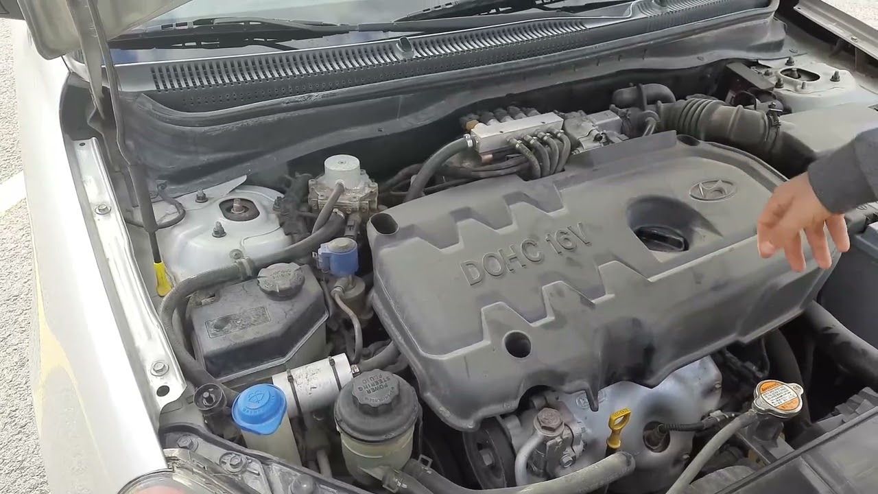 HYUNDAI ACCENT ERA 1.4 TEAM İNCELEME MOTOR KISMI
