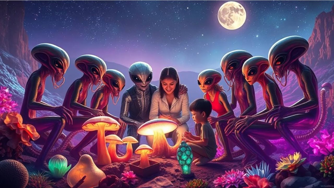 Alien Explorers Encounter Human Villagers For The First Time | Sci-Fi Story