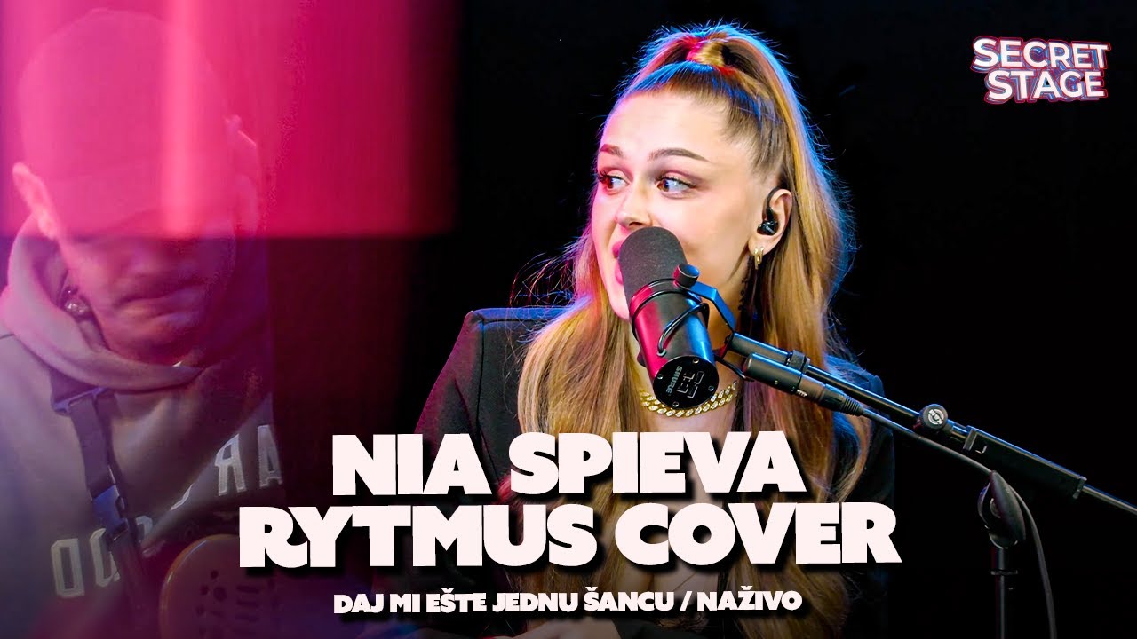 Nia - Daj mi ešte jednu šancu (Rytmus cover - NAŽIVO z Europa 2 Secret Stage)