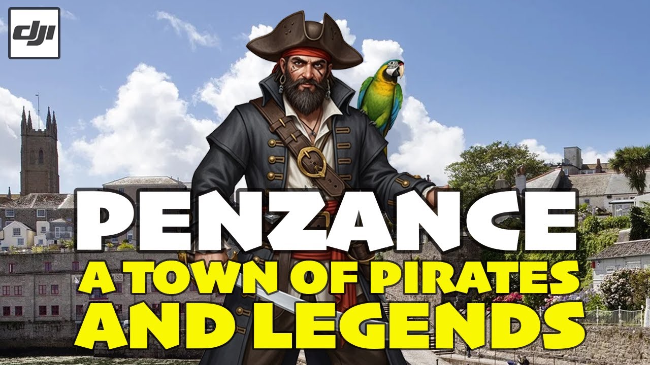 🏴󠁧󠁢󠁥󠁮󠁧󠁿 Penzance, Cornwall | A Town Of Pirates, Legends And The Sea | Walking Tour in 4k