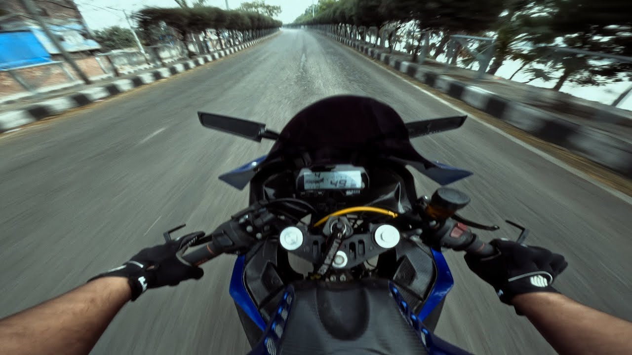 R15 V3 Scorpion Exhaust POV Ride in Dhaka Traffic | Pure Sound