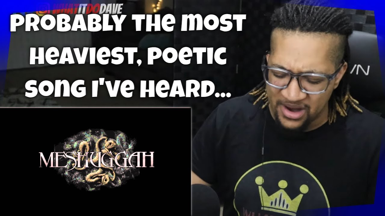 Reaction to MESHUGGAH - Break Those Bones Whose Sinews Gave It Motion