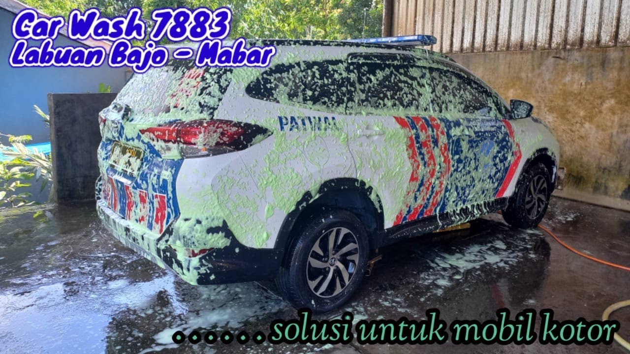 CUCI MOBIL KINCLONG DI CAR WASH 7883 LABUAN BAJO