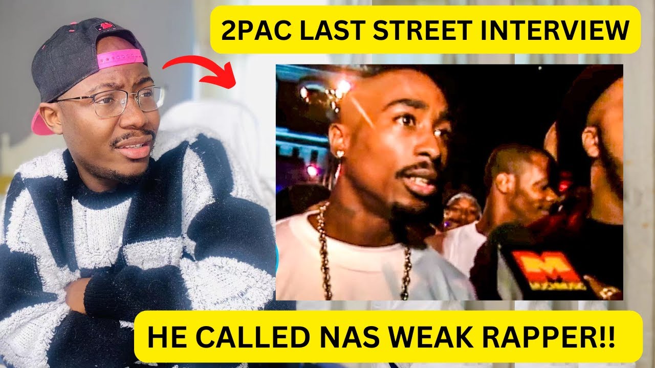 ПОСЛЕДНЕЕ ИНТЕРВЬЮ 2PAC НА УЛИЦЕ В 1996 ГОДУ | ОН НАЗВАЛ NAS СЛАБЫМ РЭПЕРОМ!! | РЕАКЦИЯ |