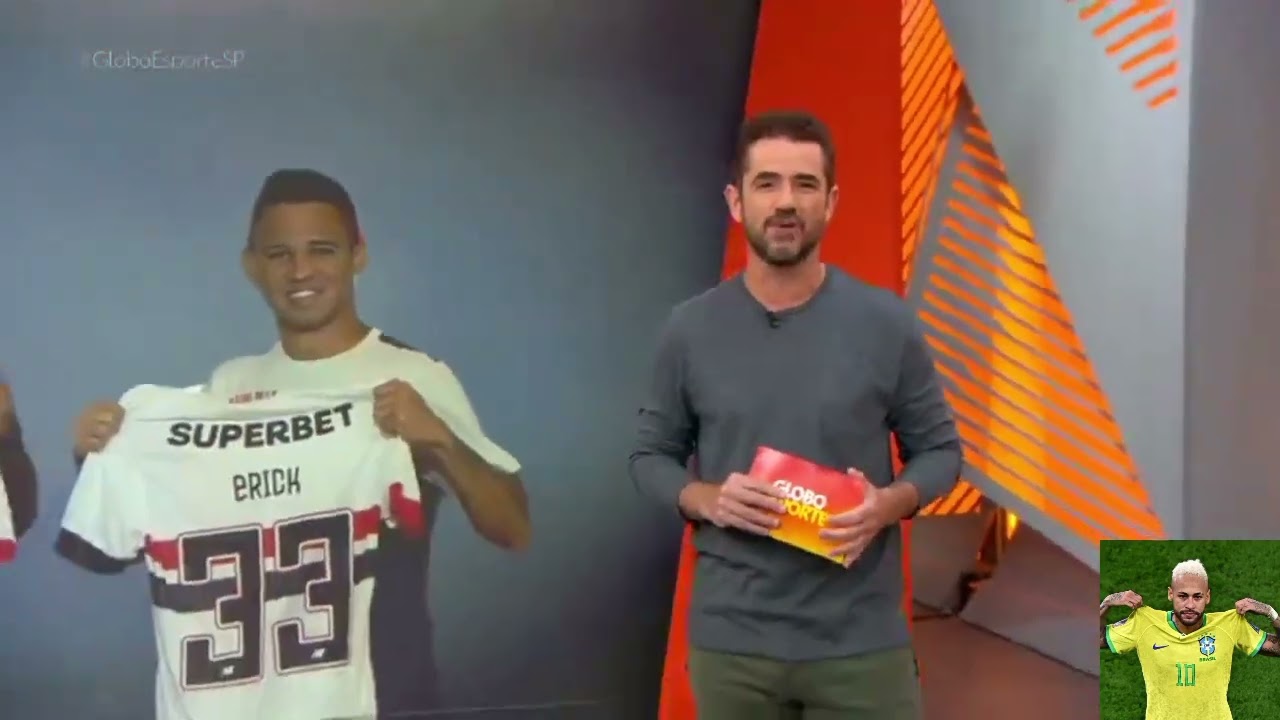 GLOBO ESPORTE SP COMPLETO 23/01/2024