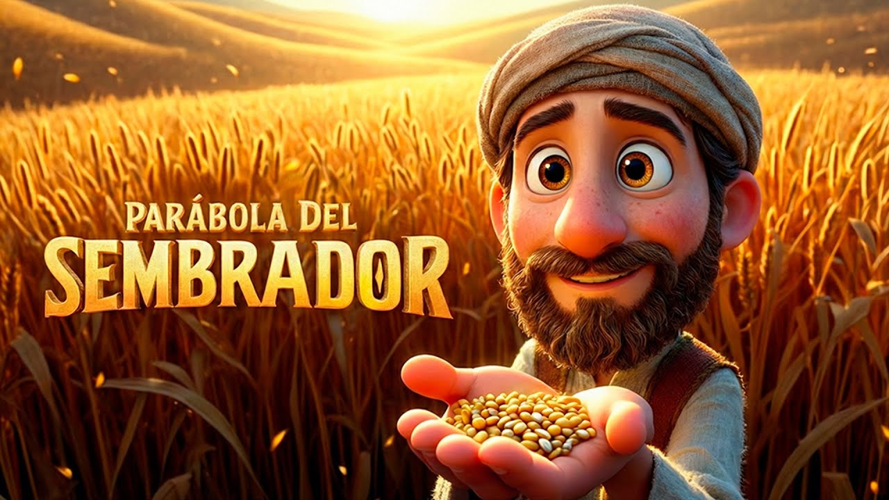 🌱 La Parábola del Sembrador | ¿Qué Tipo de Corazón Tienes?💚 #parábolas #jazakveematz #biblianiños