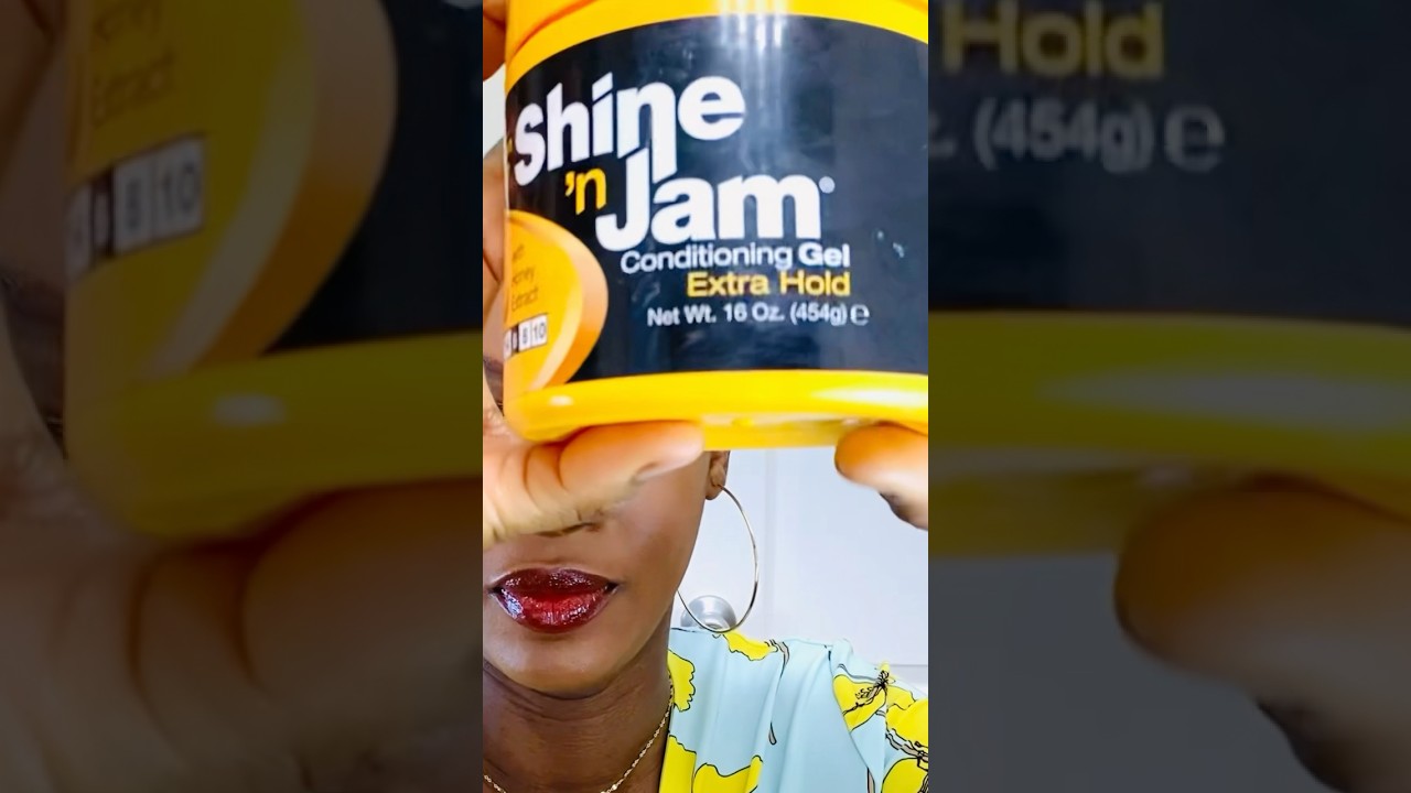 Shine &lsquo;n Jam Conditioning Gel #gel #hair #diy #diyhairstyles #hairstyle #africanhair #conditioning