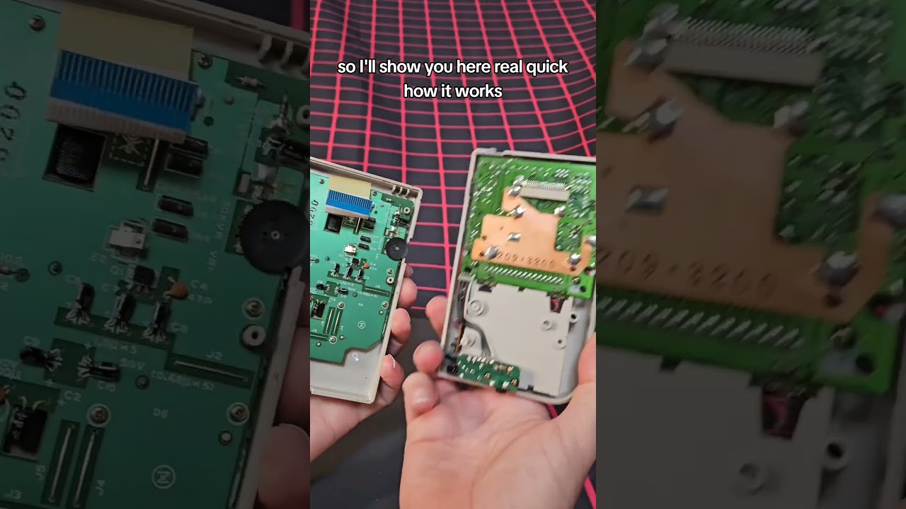 Экран обновления Gameboy от @HyperkinGaming #gamer #retrogaming #diy #repair #gameboy #vintage