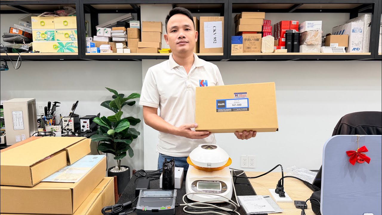 Máy in chuyên dụng dùng cho dòng cân FD Model VZ-380 kèm cáp VZC-14, Hãng sx: Kett