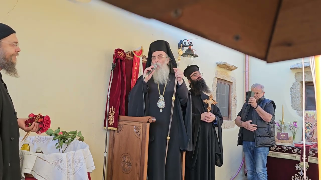 Η γιορτή της Αγίας Ειρήνης στο Κολυμπάρι Χανίων (εορτή 5 Μαΐου 2025) πλάνα από τον εσπερινό 4 Μαΐου