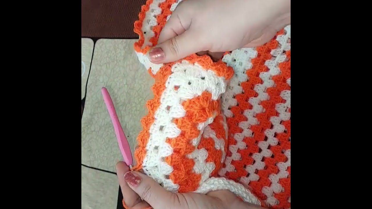 very easy & beautiful crochet pillow cover design/pattern  #likesharesubscribe #crochet #diycroch&ecirc;